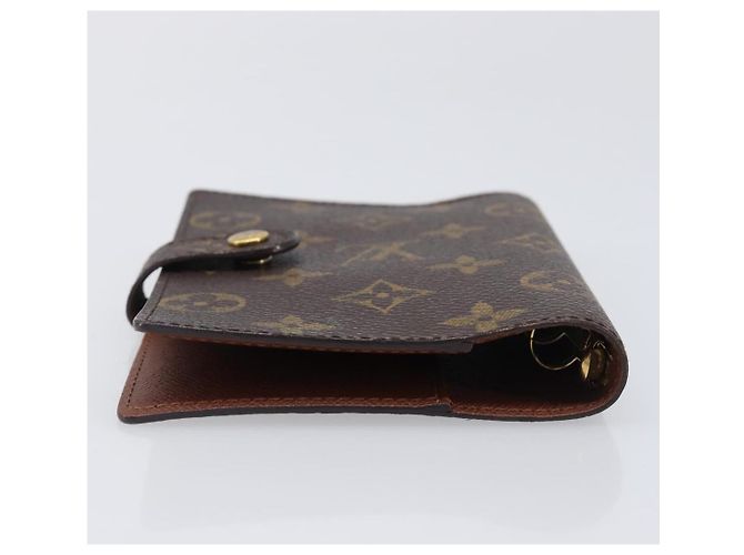 LOUIS VUITTON Monogram Agenda PM Day Planner Cover R20005 LV Auth BA15498 Monograma - vista 6