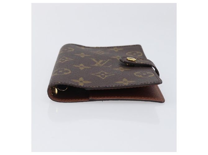 LOUIS VUITTON Monogram Agenda PM Day Planner Cover R20005 LV Auth BA15498 Monograma - vista 7