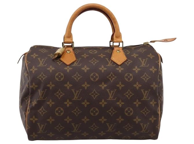 LOUIS VUITTON Monogram Speedy 30 Hand Bag M41526 LV Auth 203902A Monogramma - vista 13