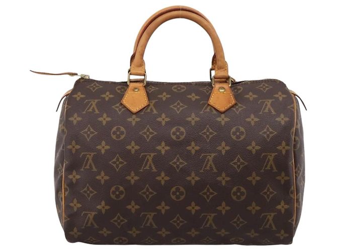 LOUIS VUITTON Monogram Speedy 30 Hand Bag M41526 LV Auth 203902A Monogramma - vista 2