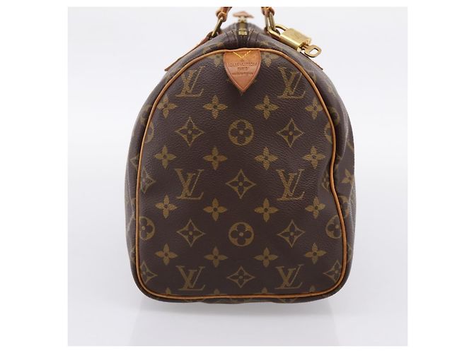 LOUIS VUITTON Monogram Speedy 30 Hand Bag M41526 LV Auth 203902A Monogramma - vista 3