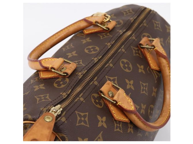 LOUIS VUITTON Monogram Speedy 30 Hand Bag M41526 LV Auth 203902A Monogramma - vista 6