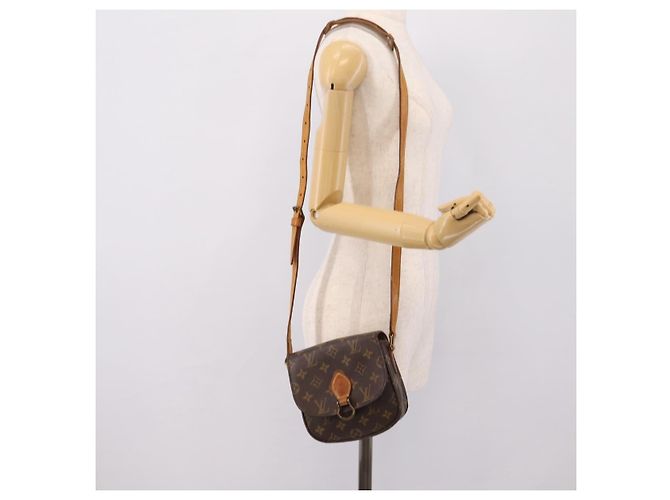 LOUIS VUITTON Monogram Saint Cloud PM Shoulder Bag M51244 LV Auth 201345 Monogramm - Ansicht 27