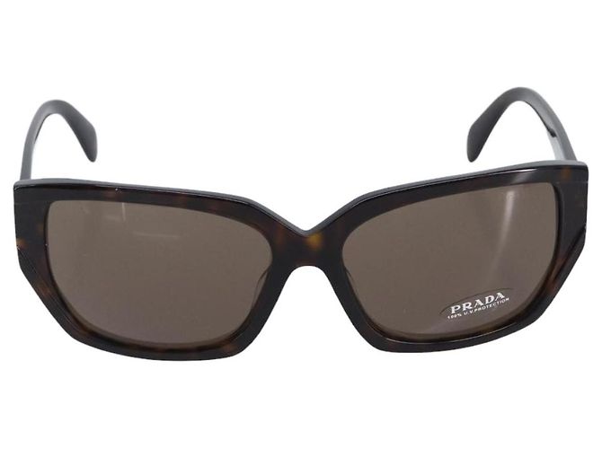 PRADA Sunglasses Plastic Black Gold Tone Auth BA15566V - view 2