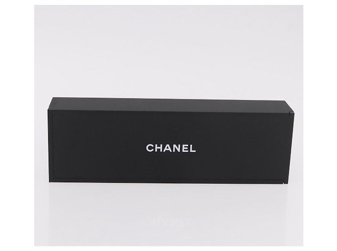 CHANEL Domino plastic Black CC Auth 184280M - view 18
