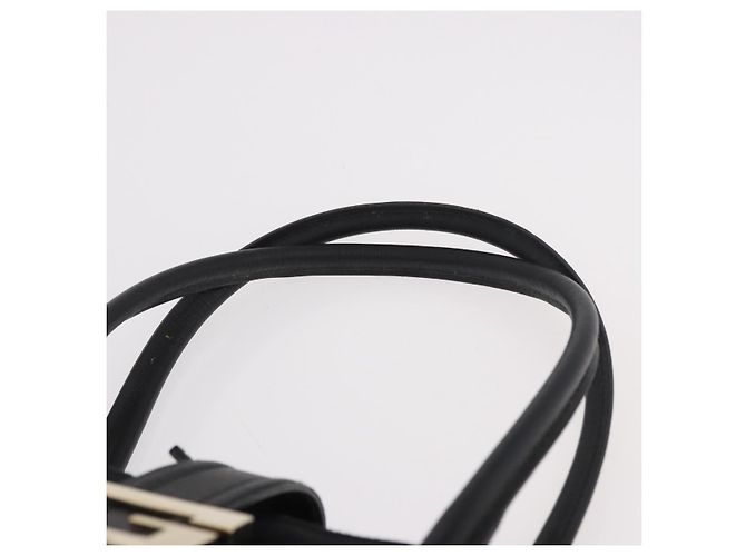 Borsa a Mano GUCCI Canvas Nero Oro Auth 184433 D'oro - vista 8