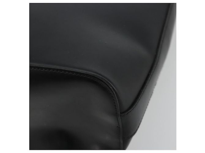 Borsa a tracolla GUCCI in pelle nera argento 0013814 Auth bs35336 Nero - vista 10