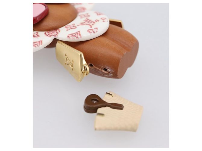 LOUIS VUITTON Monogram Vivienne Summer Vivienne Charm M02591 LV Auth 145066 Marrone - vista 6