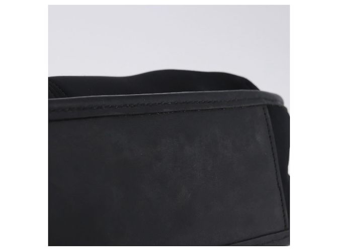 Coach Schultertasche Nylon Black Silver Auth ar14243 Schwarz Silber - Ansicht 14