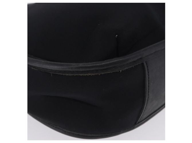 Coach Schultertasche Nylon Black Silver Auth ar14243 Schwarz Silber - Ansicht 15
