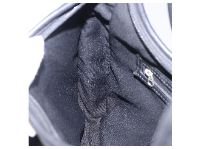 Coach Schultertasche Nylon Black Silver Auth ar14243 Schwarz Silber - Ansicht 25