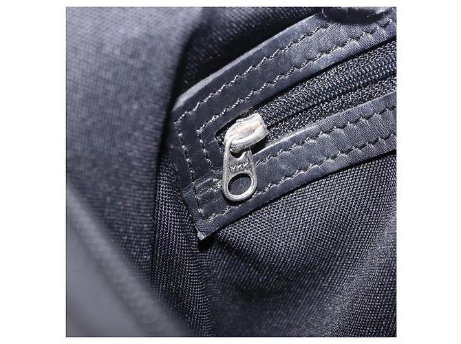 Coach Schultertasche Nylon Black Silver Auth ar14243 Schwarz Silber - Ansicht 27