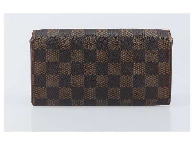 LOUIS VUITTON Damier Ebene Epi Monogram Wallet 3 Set Black LV Auth BA15750 Noir Damier ebène - vue 11