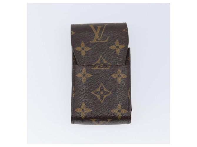 LOUIS VUITTON Damier Ebene Epi Monogram Wallet 3 Set Black LV Auth BA15750 Noir Damier ebène - vue 19