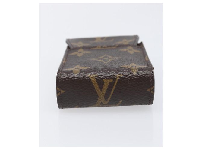 LOUIS VUITTON Damier Ebene Epi Monogram Wallet 3 Set Black LV Auth BA15750 Noir Damier ebène - vue 23