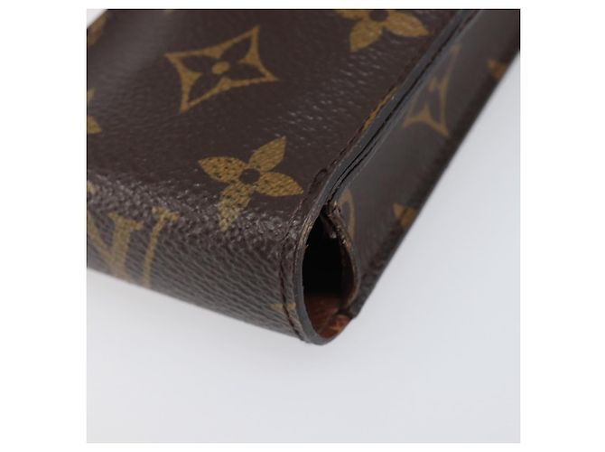 LOUIS VUITTON Damier Ebene Epi Monogram Wallet 3 Set Black LV Auth BA15750 Noir Damier ebène - vue 24