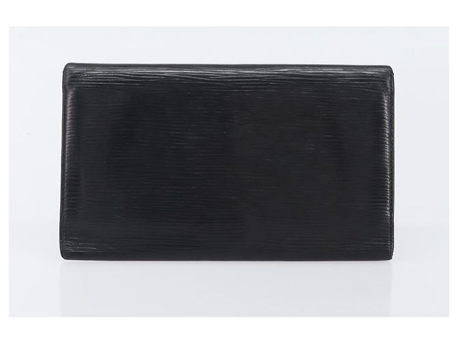 LOUIS VUITTON Damier Ebene Epi Monogram Wallet 3 Set Black LV Auth BA15750 Noir Damier ebène - vue 3