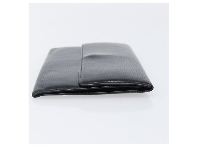 LOUIS VUITTON Damier Ebene Epi Monogram Wallet 3 Set Black LV Auth BA15750 Noir Damier ebène - vue 4
