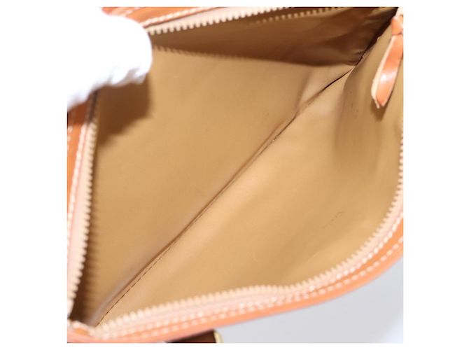 Céline CELINE Macadam Canvas Tote Bag PVC Beige Gold Auth 204866A Golden - Ansicht 23
