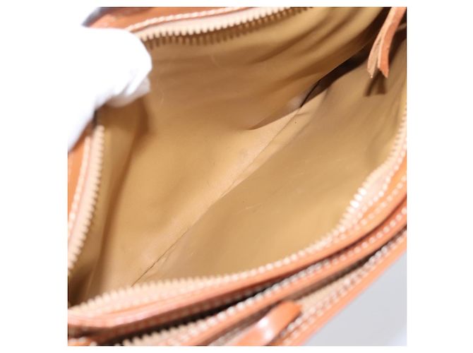 Céline CELINE Macadam Canvas Tote Bag PVC Beige Gold Auth 204866A Golden - Ansicht 24