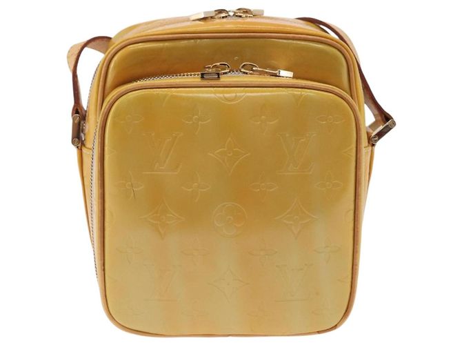 LOUIS VUITTON Monogram Vernis Wooster Shoulder Bag Gris M91036 LV Auth BA15713 Grigio - vista 13