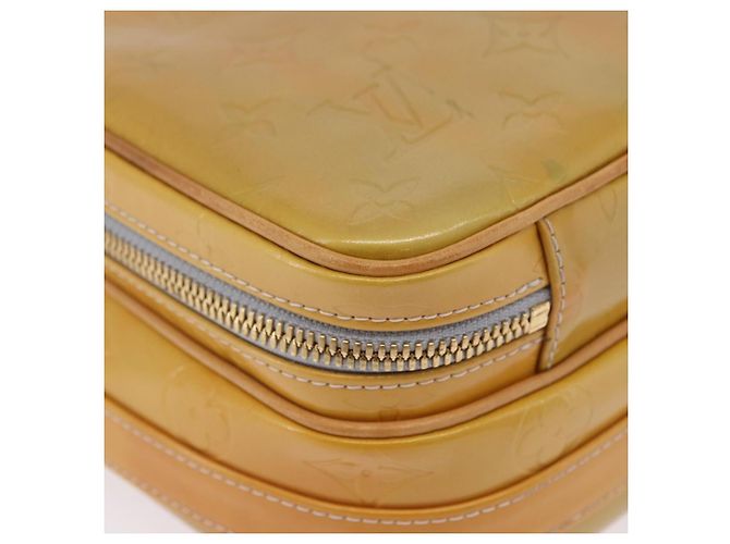 LOUIS VUITTON Monogram Vernis Wooster Shoulder Bag Gris M91036 LV Auth BA15713 Grigio - vista 20