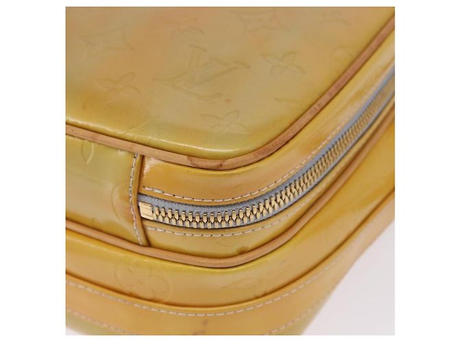 LOUIS VUITTON Monogram Vernis Wooster Shoulder Bag Gris M91036 LV Auth BA15713 Grigio - vista 21