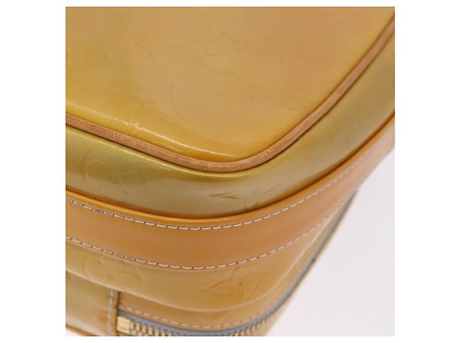LOUIS VUITTON Monogram Vernis Wooster Shoulder Bag Gris M91036 LV Auth BA15713 Grigio - vista 23