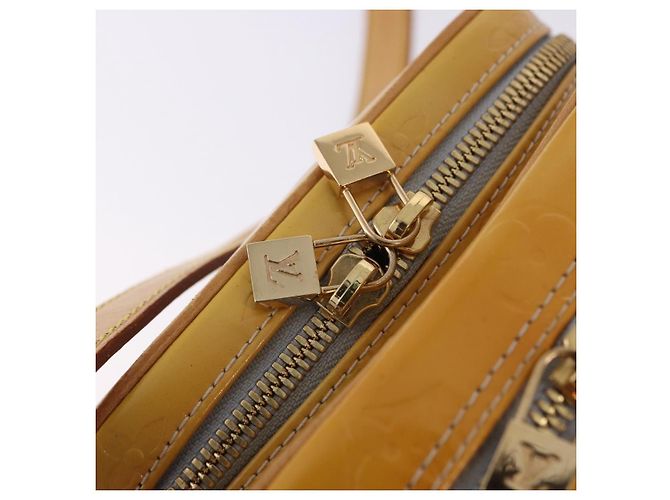 LOUIS VUITTON Monogram Vernis Wooster Shoulder Bag Gris M91036 LV Auth BA15713 Grigio - vista 25