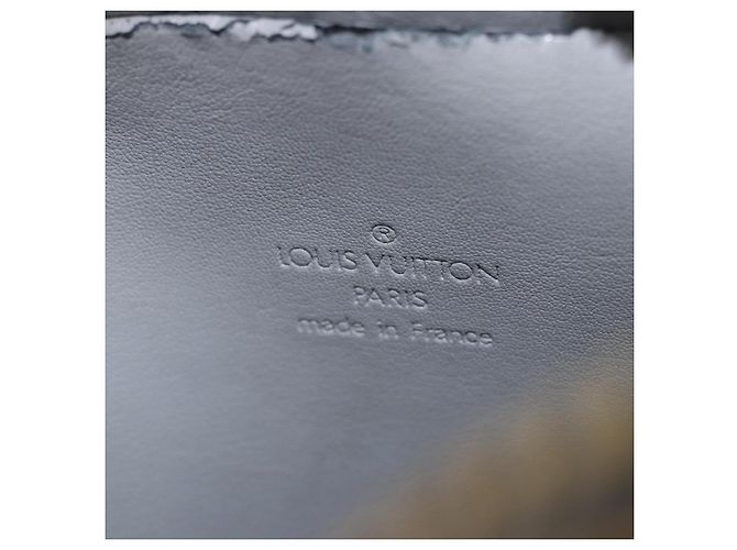 LOUIS VUITTON Monogram Vernis Wooster Shoulder Bag Gris M91036 LV Auth BA15713 Grigio - vista 27