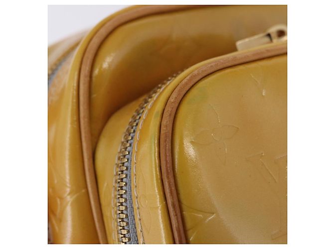 LOUIS VUITTON Monogram Vernis Wooster Shoulder Bag Gris M91036 LV Auth BA15713 Grigio - vista 3