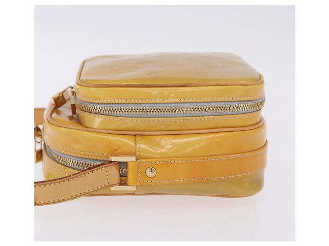 LOUIS VUITTON Monogram Vernis Wooster Shoulder Bag Gris M91036 LV Auth BA15713 Grigio - vista 6