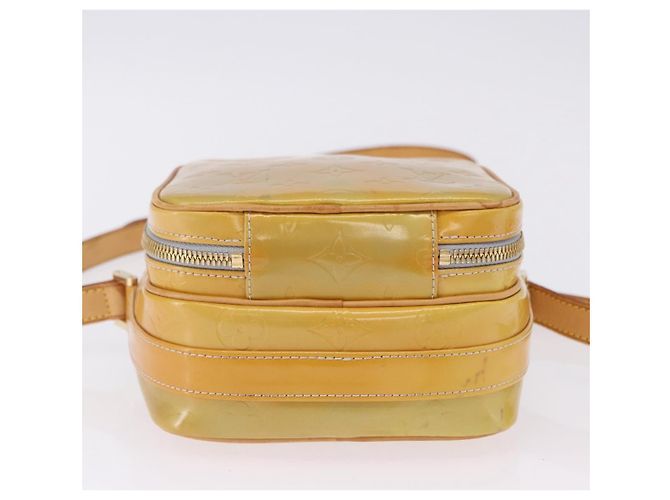 LOUIS VUITTON Monogram Vernis Wooster Shoulder Bag Gris M91036 LV Auth BA15713 Grigio - vista 7