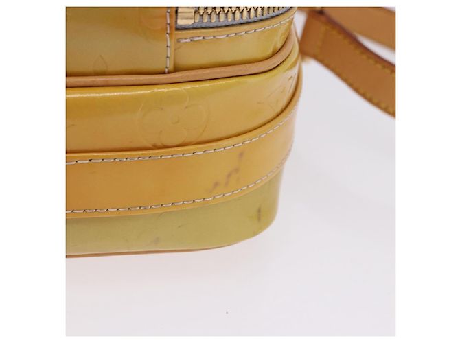 LOUIS VUITTON Monogram Vernis Wooster Shoulder Bag Gris M91036 LV Auth BA15713 Grigio - vista 8