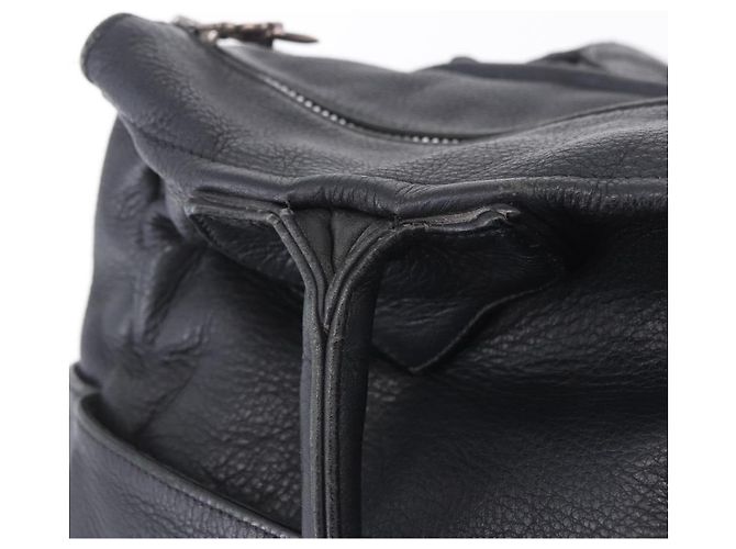 Borsa Tote Chrome Hearts Pelle Nera Auth 204170V Nero - vista 22
