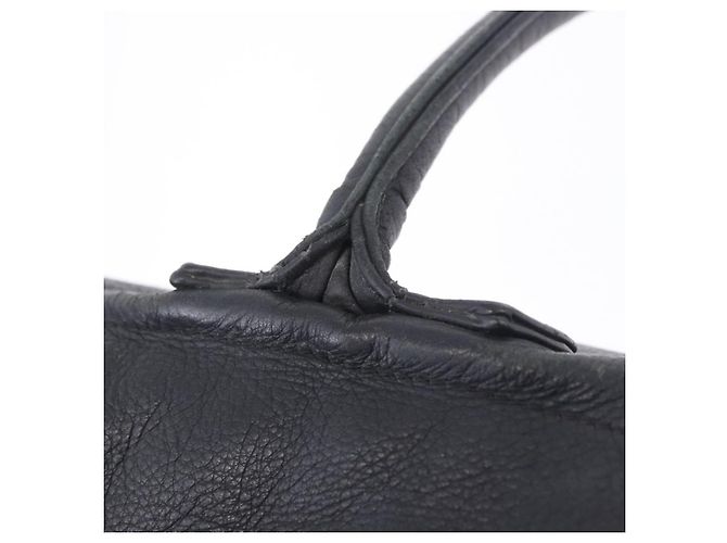 Borsa Tote Chrome Hearts Pelle Nera Auth 204170V Nero - vista 23