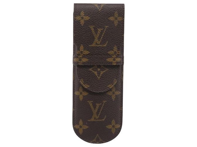 LOUIS VUITTON Monogram Etui Stylo Pen Case M62990 LV Auth BA15503 Monograma - vista 13