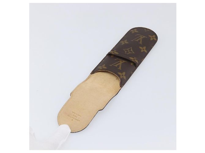 LOUIS VUITTON Monogram Etui Stylo Pen Case M62990 LV Auth BA15503 Monograma - vista 8