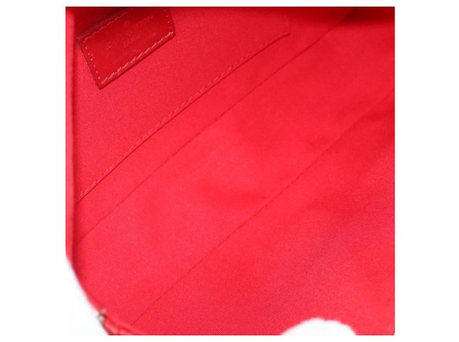 LOUIS VUITTON Epi Pochette Segur Borsa a Tracolla Rossa M5888E LV Auth 204884V Rosso - vista 10