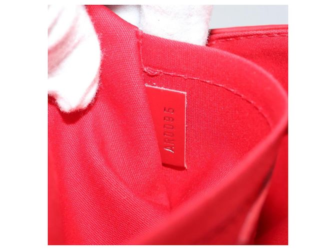 LOUIS VUITTON Epi Pochette Segur Borsa a Tracolla Rossa M5888E LV Auth 204884V Rosso - vista 11