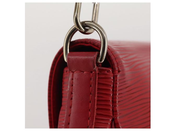 LOUIS VUITTON Epi Pochette Segur Borsa a Tracolla Rossa M5888E LV Auth 204884V Rosso - vista 14