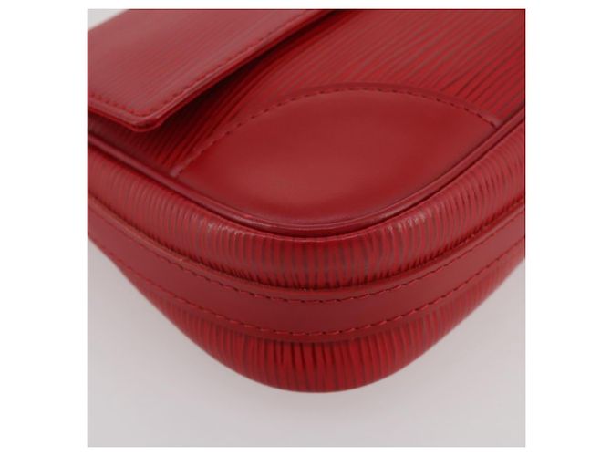 LOUIS VUITTON Epi Pochette Segur Borsa a Tracolla Rossa M5888E LV Auth 204884V Rosso - vista 17