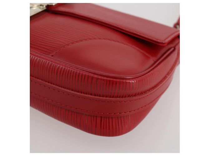 LOUIS VUITTON Epi Pochette Segur Borsa a Tracolla Rossa M5888E LV Auth 204884V Rosso - vista 18