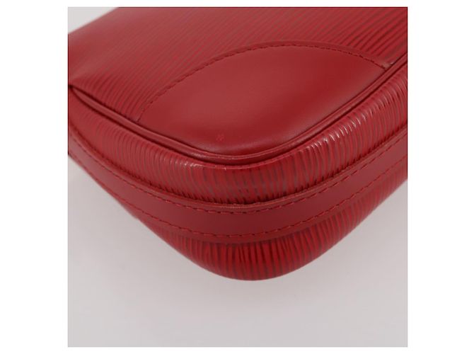 LOUIS VUITTON Epi Pochette Segur Borsa a Tracolla Rossa M5888E LV Auth 204884V Rosso - vista 19