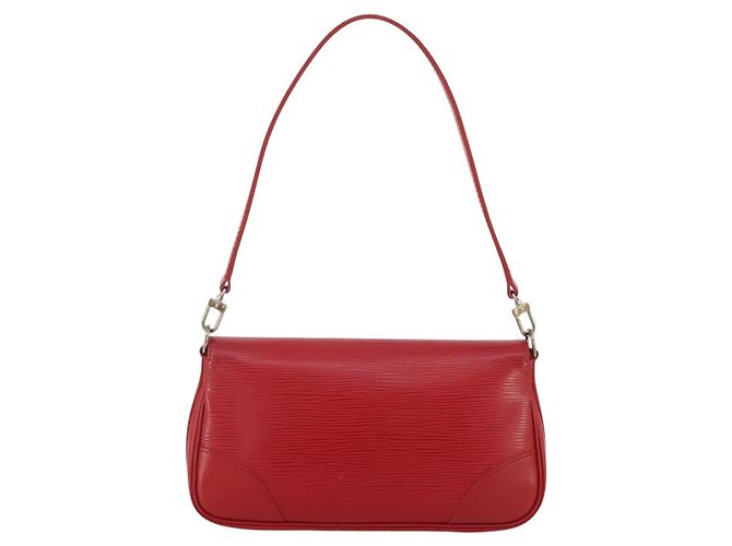 LOUIS VUITTON Epi Pochette Segur Borsa a Tracolla Rossa M5888E LV Auth 204884V Rosso - vista 2