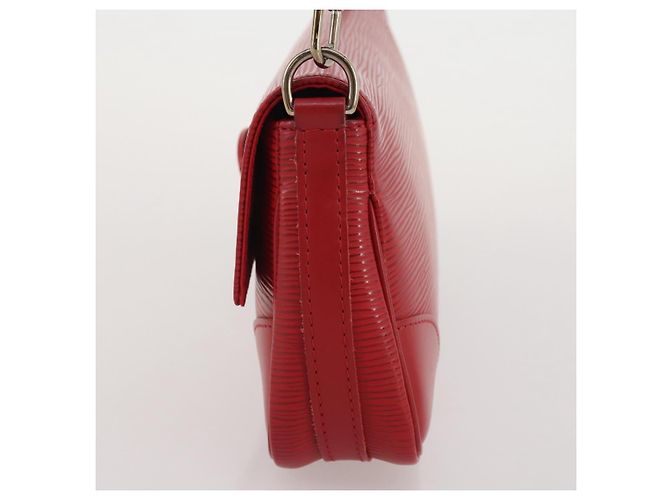 LOUIS VUITTON Epi Pochette Segur Borsa a Tracolla Rossa M5888E LV Auth 204884V Rosso - vista 4