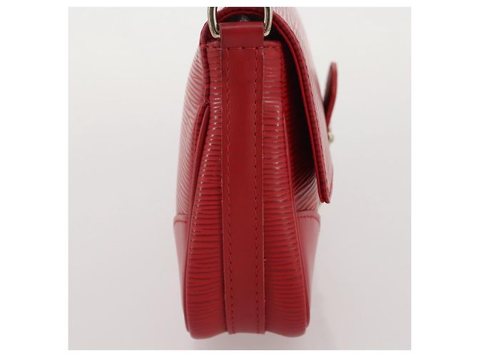LOUIS VUITTON Epi Pochette Segur Borsa a Tracolla Rossa M5888E LV Auth 204884V Rosso - vista 5