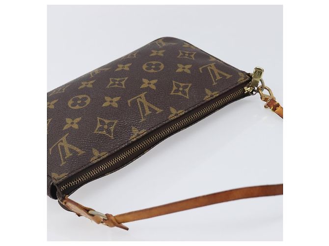 LOUIS VUITTON Monogram Pochette Accessoires Pouch M51980 LV Auth 204385 Monogramma - vista 14