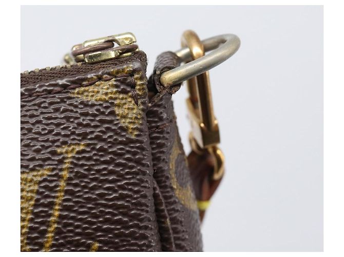 LOUIS VUITTON Monogram Pochette Accessoires Pouch M51980 LV Auth 204385 Monogramma - vista 20