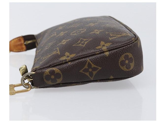 LOUIS VUITTON Monogram Pochette Accessoires Pouch M51980 LV Auth 204385 Monogramma - vista 4
